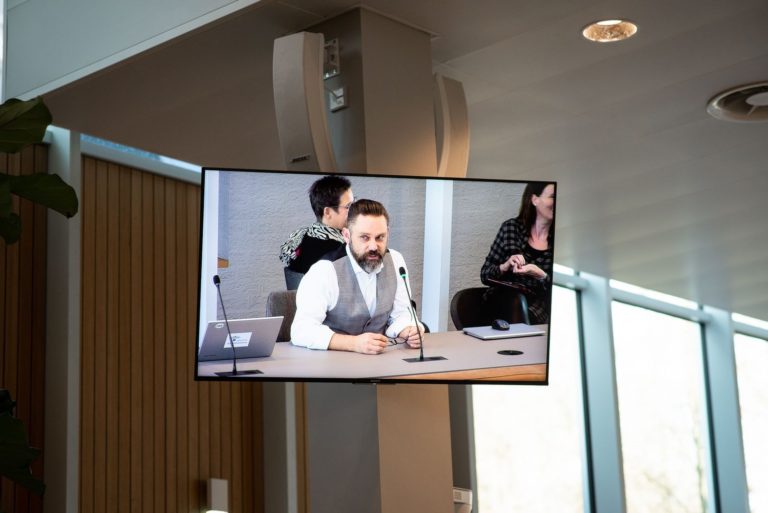 Raadzaal discussiesysteem