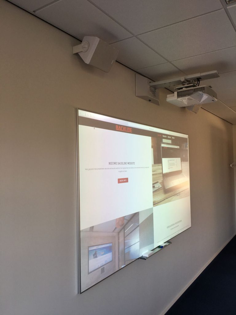 Trainingsruimte voor interactieve scholing