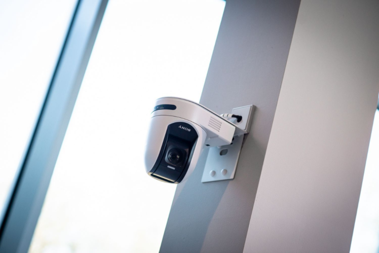 Voorbeeld van een Sony PTZ camera