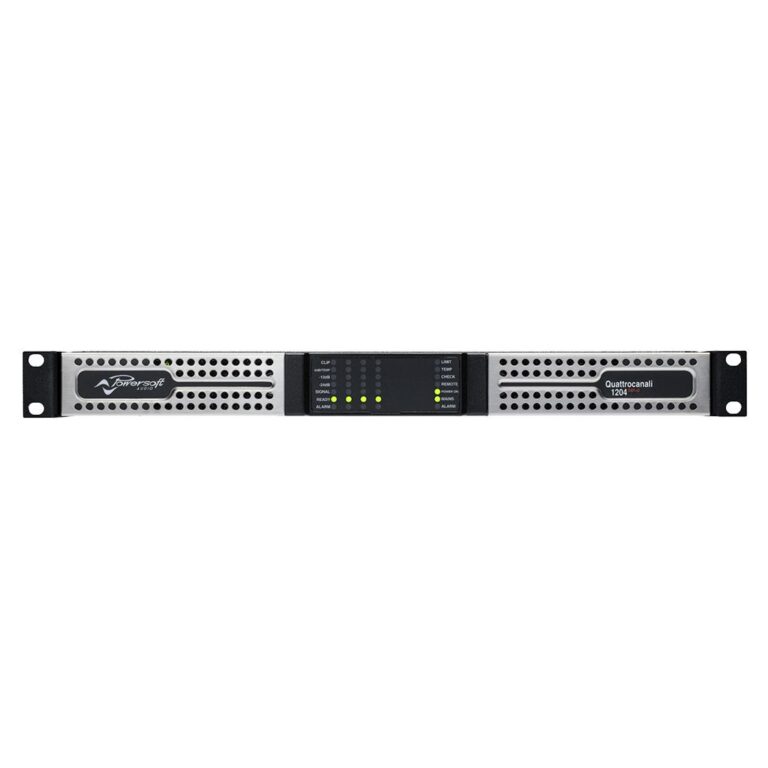 Powersoft Quattrocanali 1204 DSP Dante Versterker