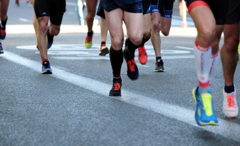 Marathon zonder geluid