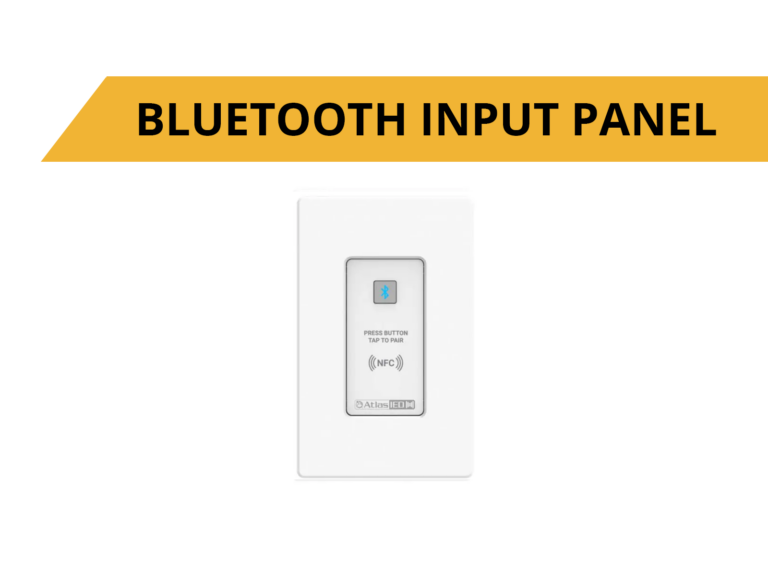BLUETOOTH INPUT PANEL