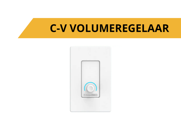 C-V VOLUMEREGELAAR