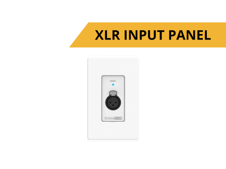 XLR INPUT PANEL