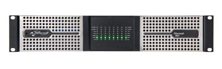 Powersoft Ottocanali met DSP+Dante