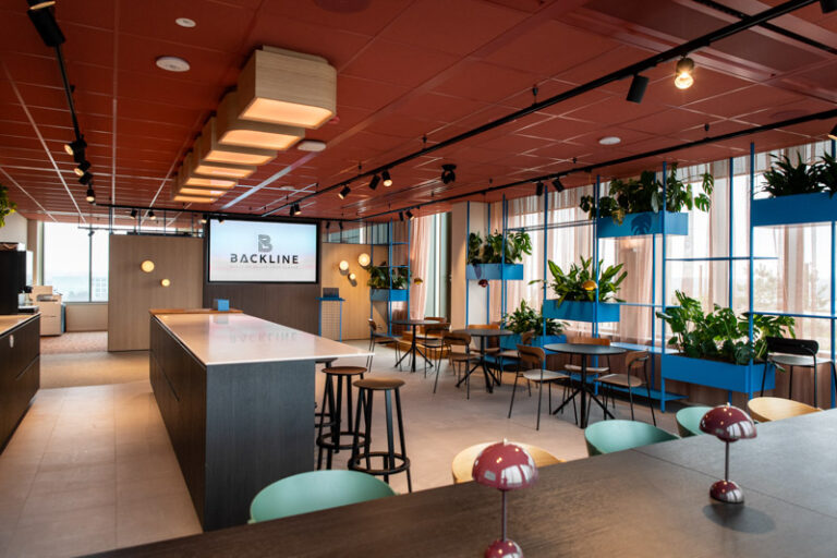 Presentatie display in restaurant.