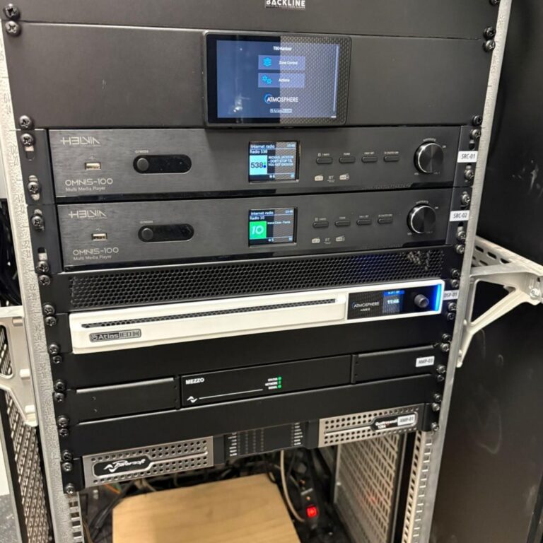 Patchrack centrale apparatuur
